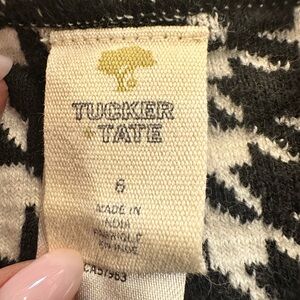 Tucker + Tate Herringbone Patterned thick leggings for girls